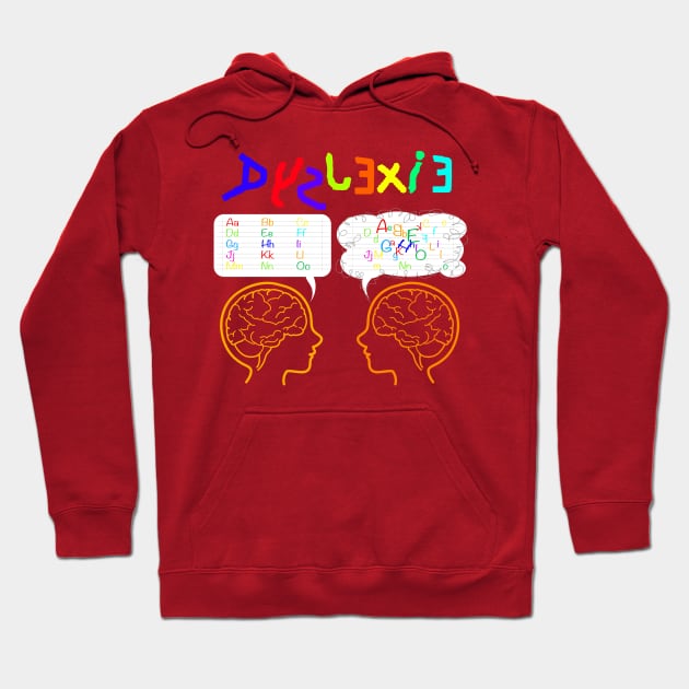 Dyslexia Hoodie by DrTigrou